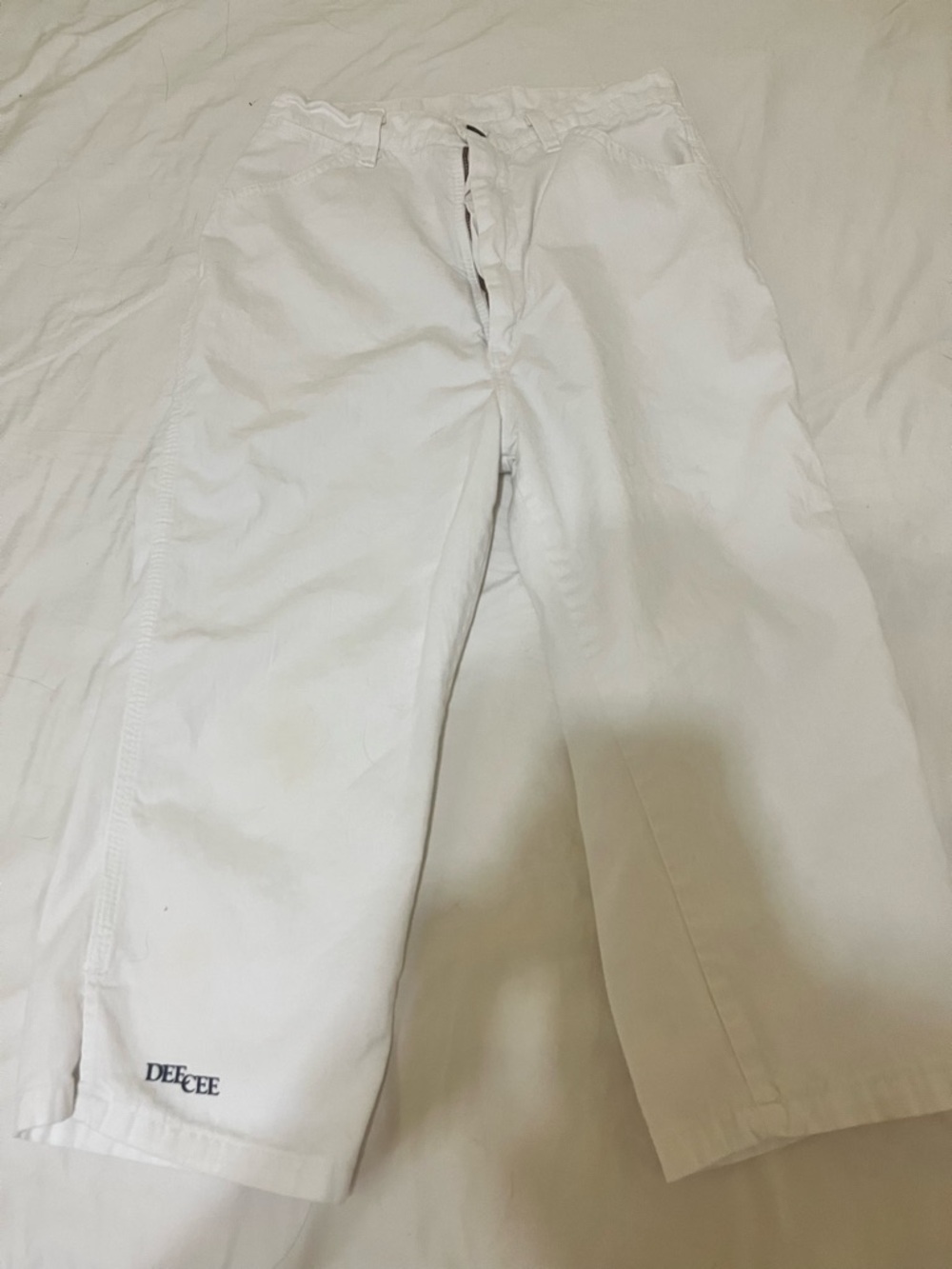 DEE CEE White Capri Pants for Women